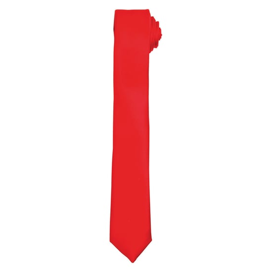Premier Unisex Adult Slim Tie (Red) - Image 1