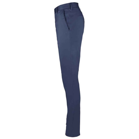 SOLS Womens/Ladies Jared Stretch Suit Trousers (French Navy) - Image 2