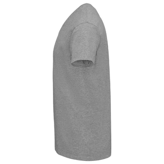 SOLS Unisex Adult Imperial V Neck T-Shirt (Grey Marl) - Image 2