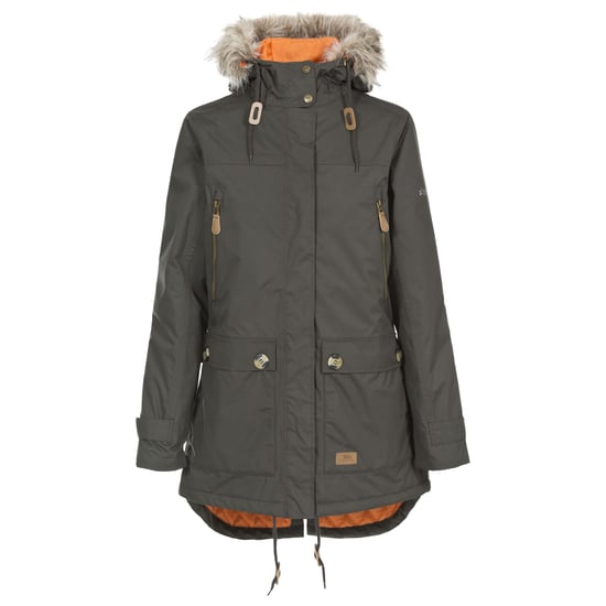 Trespass Womens/Ladies Clea Waterproof Padded Jacket (Dark Khaki)