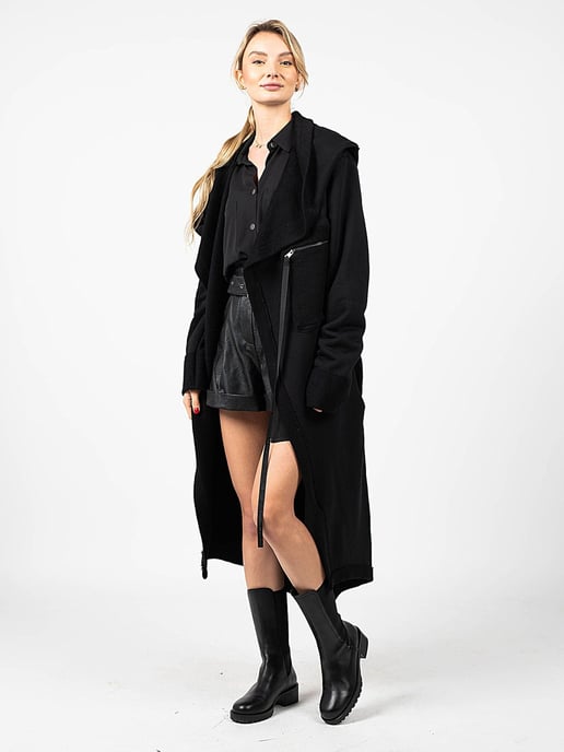 La Haine Inside Us Cárdigan unisex mujer negro - Image 3