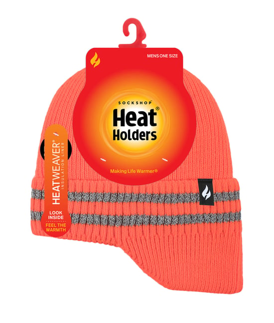 Gorro Térmico y Caliente para Hombre | Calentadores | Gorros con Banda Reflectante - Amarillo - Image 2