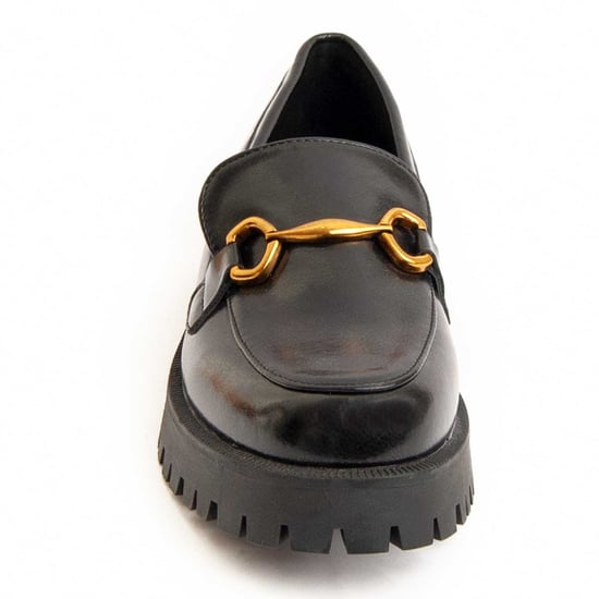 Montevita Platform Moccasin Macca3 In Black
