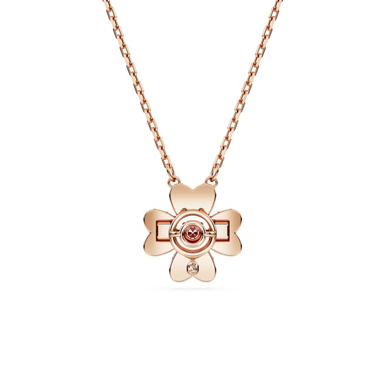 Swarovski 'Idyllia' Women's Gold Plated Metal Necklace - Rose 5674211 - Image 4