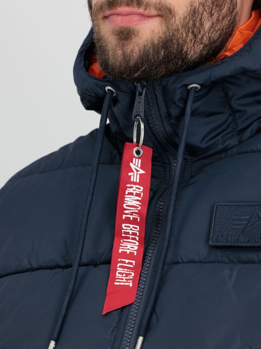 Chaleco acolchado con capucha Alpha Industries FD Azul - Image 4