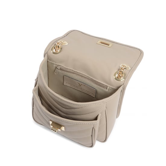 19V69 Italia Bolso de Mano para Mujer Beige 10507 SAUVAGE MARMO - Image 4