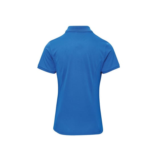 Premier Womens/Ladies Coolchecker Plus Polo Shirt (Sapphire Blue) - Image 2