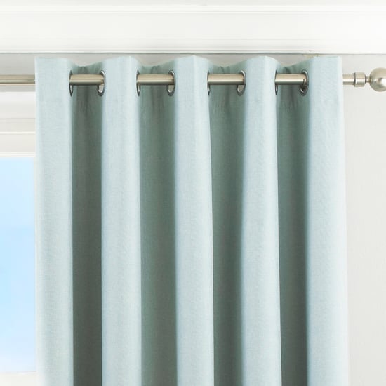 Cortinas Opacas con Ojetes Twilight en Color Verde Agua - Image 2