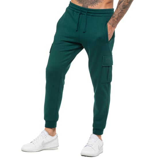 Enzo | Mens Cargo Joggers - Verde - Image 3