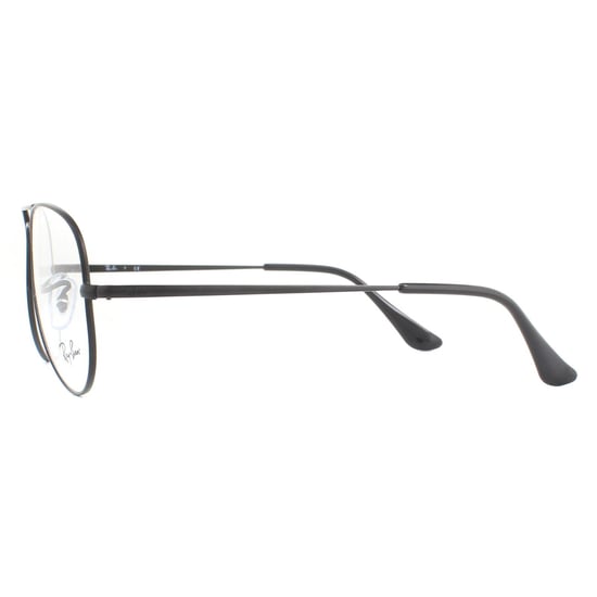 Montura de gafas Ray-Ban RX6489 2503 negra para hombres y mujeres - Image 3