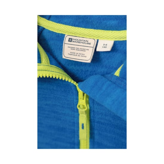 Mountain Warehouse Childrens/Kids Snowdonia II Full Zip Hoodie (Blue) - Image 5