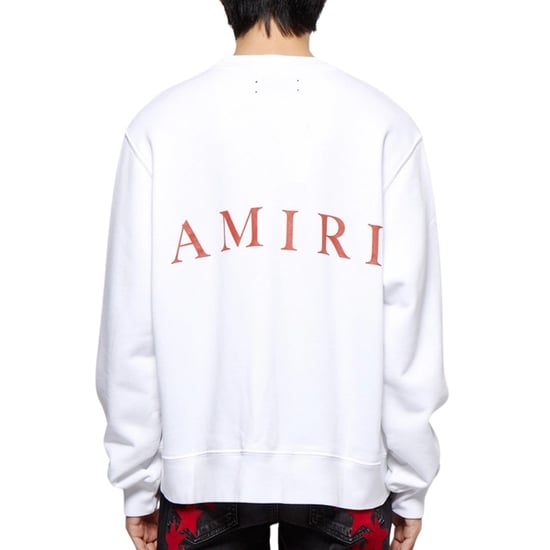 Sudadera Amiri MA Logo Blanco - Image 2