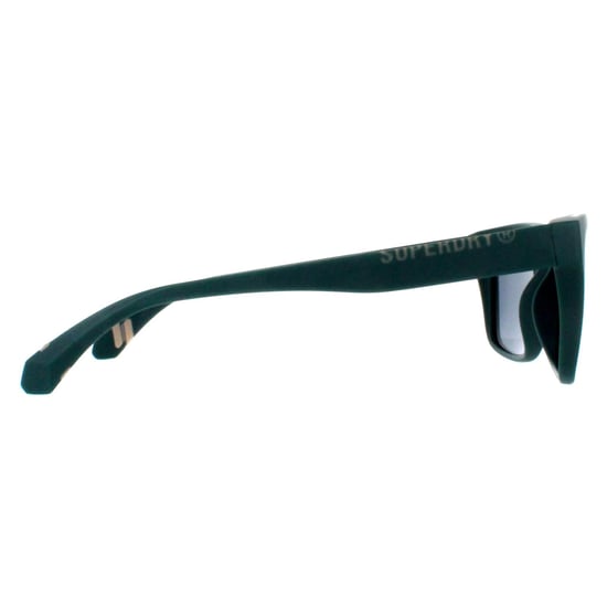 Superdry Rectangle Mens Green Grey Polarized 5009