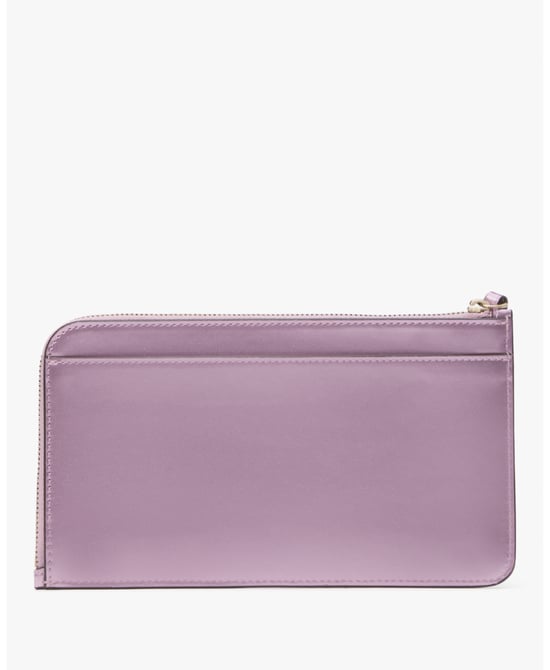 Lucy Patent Fabric Medium L-Zip Wristlet