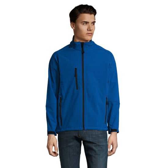 SOLS Mens Relax Soft Shell Jacket (Royal Blue) - Image 1