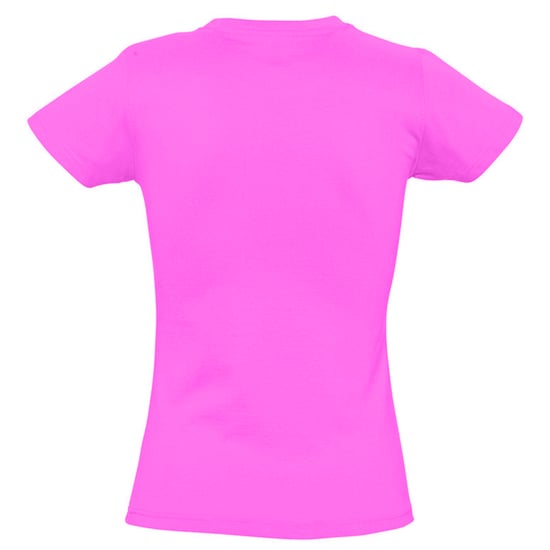 SOLS Womens/Ladies Imperial Short-Sleeved T-Shirt (Candy Pink) - Image 2