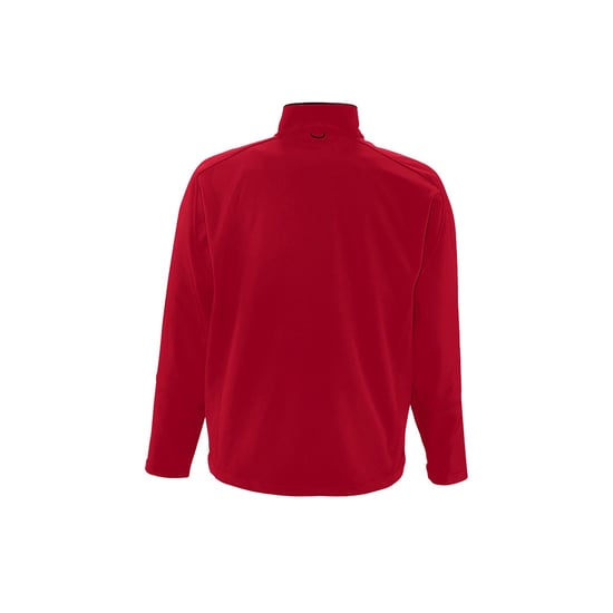 SOLS Mens Relax Soft Shell Jacket (Breathable, Windproof And Water Resistant) (Red) - Image 2
