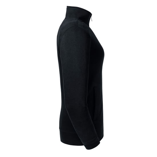 Russell Womens/Ladies Authentic Sweat Jacket (Black) - Image 3