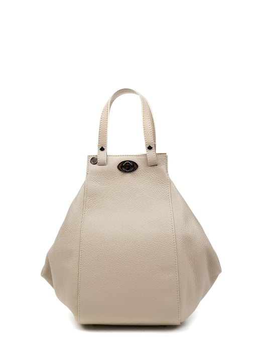Anna Luchini SS22 AL 1439 Beige Leather Bag
