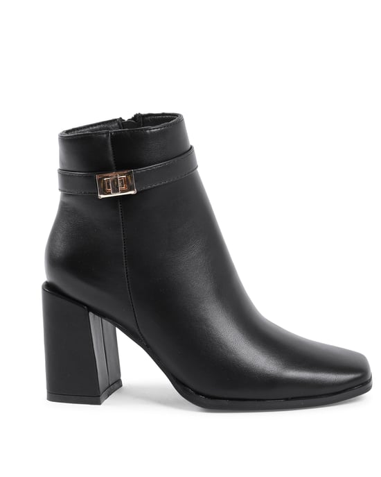 19V69 Italia Womens Ankle Boot Black