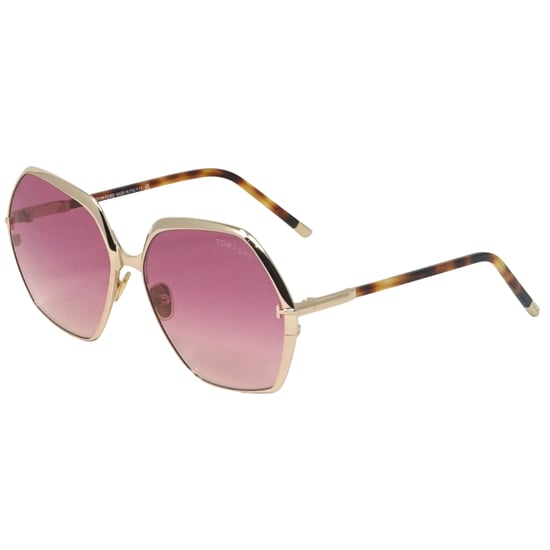 Tom Ford Fonda-02 FT0912 28T Gafas de sol doradas - Image 2