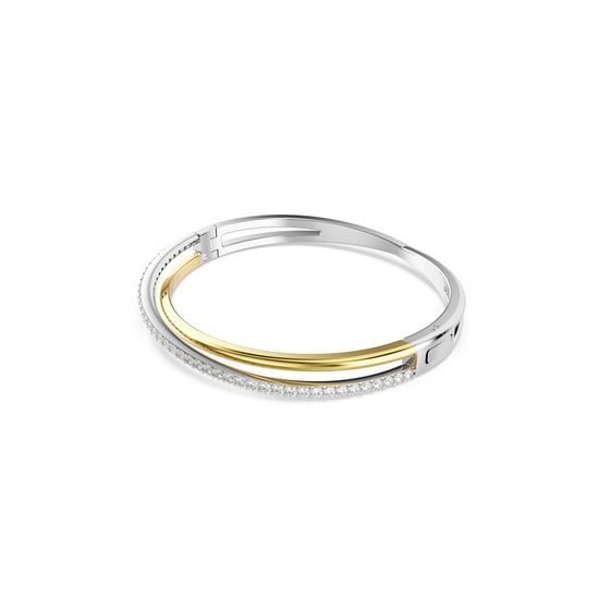 Swarovski 'Hyperbola' Women's Base Metal Bracelet - Silver/Gold 5689722 - Image 2