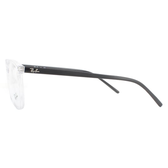 Montura de gafas Ray-Ban RX7185 5943 Transparente Hombre Mujer - Image 3