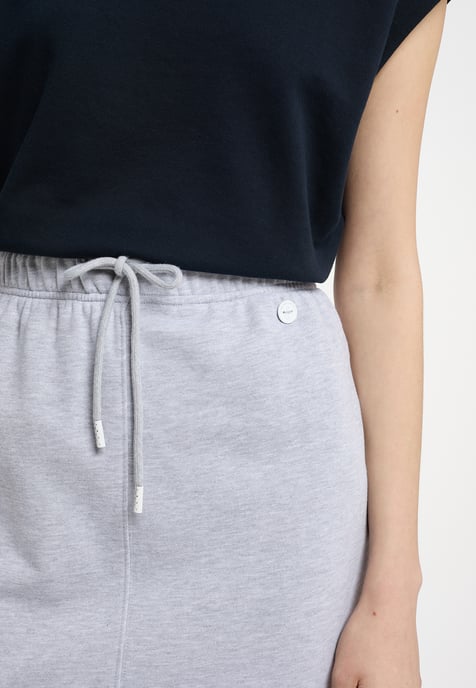 Dreimaster Skirt women light grey melange - Image 5