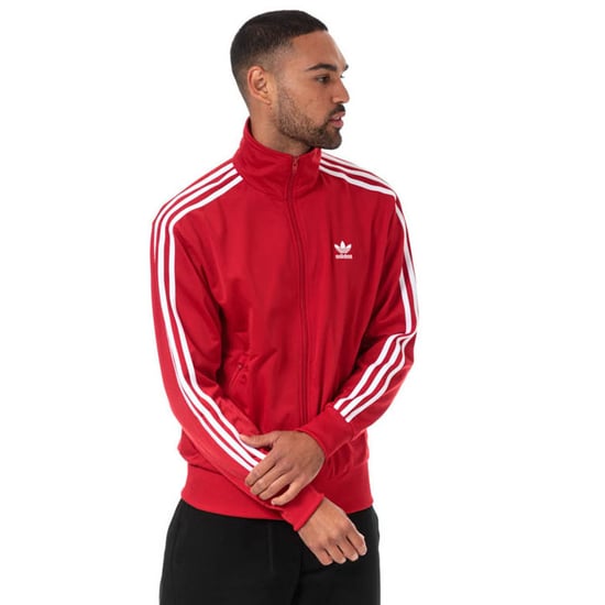 Men's adidas Originals Firebird Track Top in Red