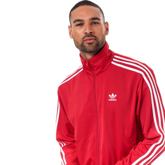 Men's adidas Originals Firebird Track Top in Red