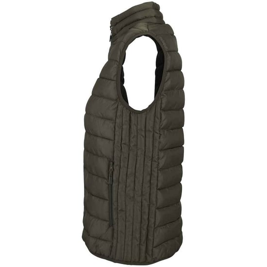 SOLS Womens/Ladies Stream Body Warmer (Army) - Image 3
