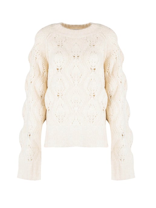 Silvian Heach Suéter Oversize de mujer beige - Image 1