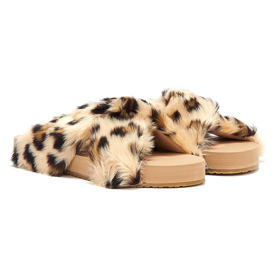 TOMS Susie EVA Cheetah Womens Brown Slippers - Image 1