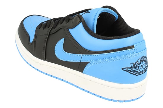 Nike Air Jordan 1 Low Mens Black Trainers - Image 2