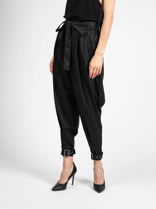 La Haine Inside Us Pantalones Coba de mujer negro - Image 4