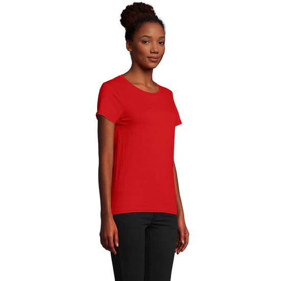 SOLS Womens/Ladies Pioneer T-Shirt (Red) - Image 3