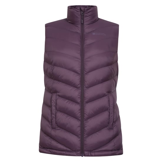 Mountain Warehouse Womens/Ladies Seasons Faux Fur Lined Gilet (Purple) - Image 1