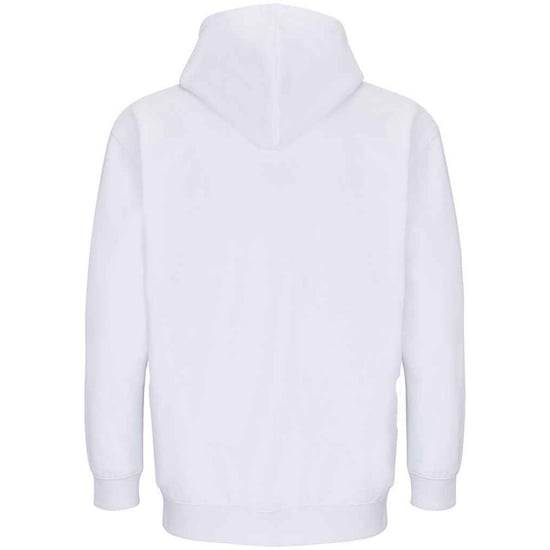 SOLS Unisex Adult Carter Full Zip Hoodie (White) - Image 2