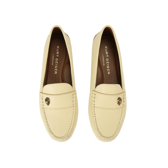 Kurt Geiger London Leather Eagle Driver Loafers