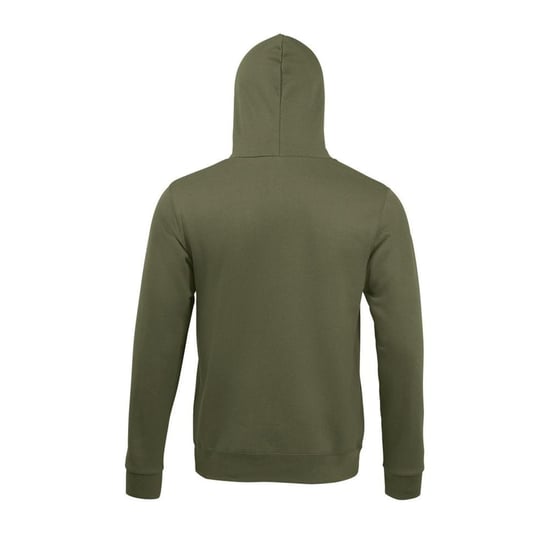 SOLS Snake Unisex Hooded Sweatshirt / Hoodie (Dark Green) - Image 2