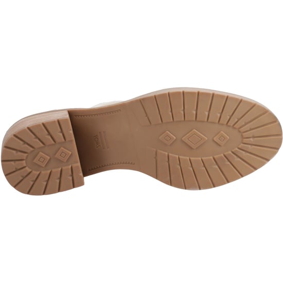 TOMS Hailey Leather Women's Beige Boots - Image 3