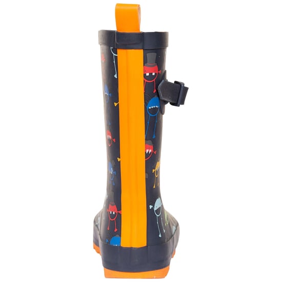 Trespass Childrens/Kids Puddle Monster Wellington Boots (Multicoloured) - Image 2