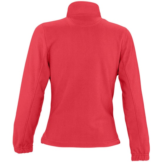 SOLS Womens/Ladies North Full Zip Fleece Jacket (Red) - Image 2