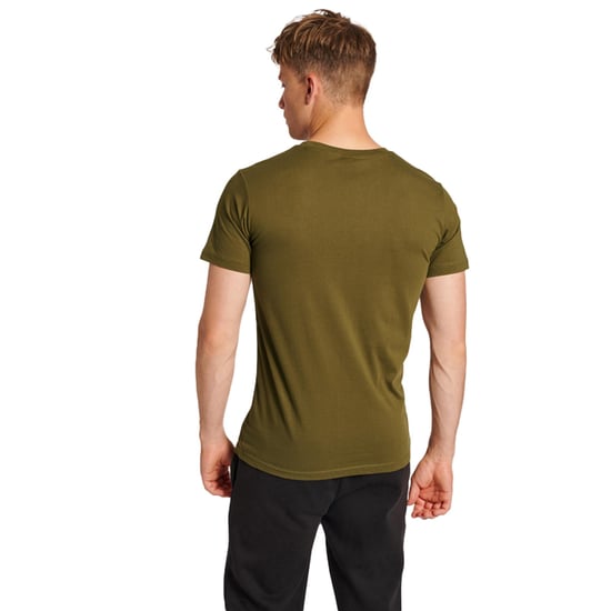 Fruit Of The Loom | Camiseta de manga corta y cuello redondo para hombre - Oliva (Pack de 5) - Image 2