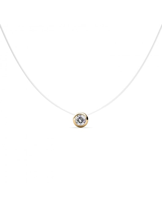 Colgantes Luna - Oro y Cristal - Image 1