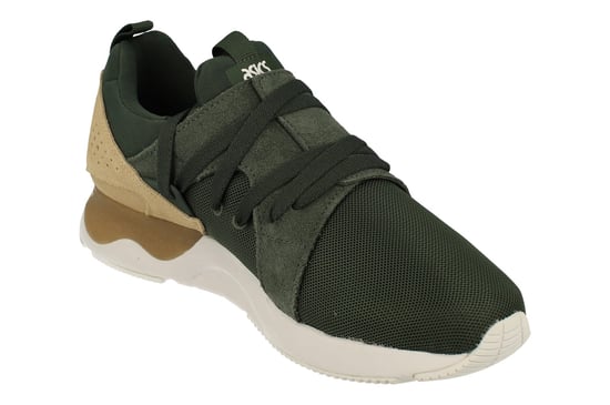 Asics Tiger Gel-lyte V Sanze Mens Green Trainers - Image 4
