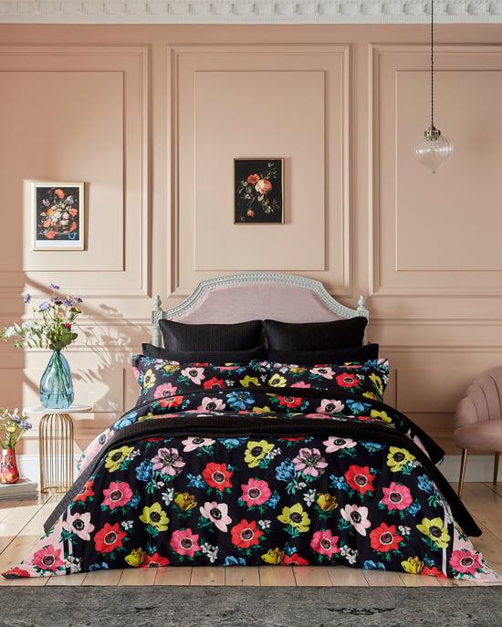 Ted Baker Huladd Duchuam2Mul Hula Double Duvet Cover, Black