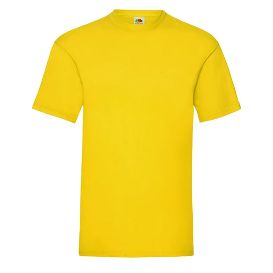 Fruit Of The Loom Mens Valueweight T-Shirt (Yellow) - Image 1
