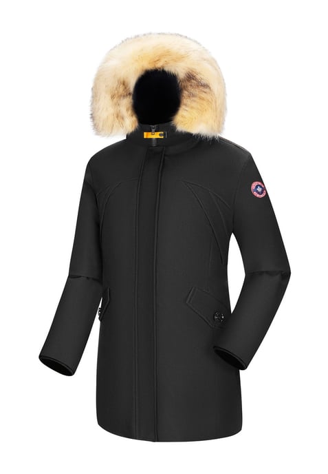 Subprime Chaqueta invierno Parka Chloe Negro - Image 1