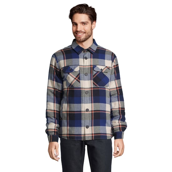 SOLS Unisex Adult Noah Checked Overshirt (Royal Blue) - Image 1